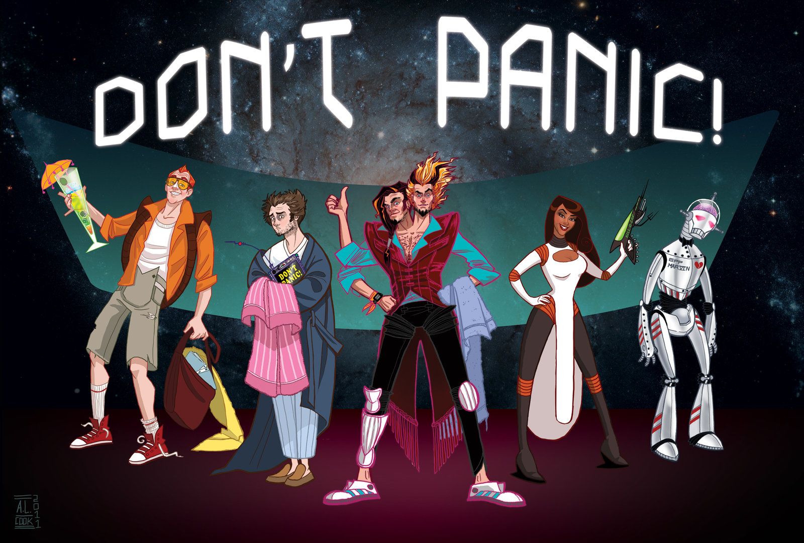 DON'T PANIC by ALCook on DeviantArt