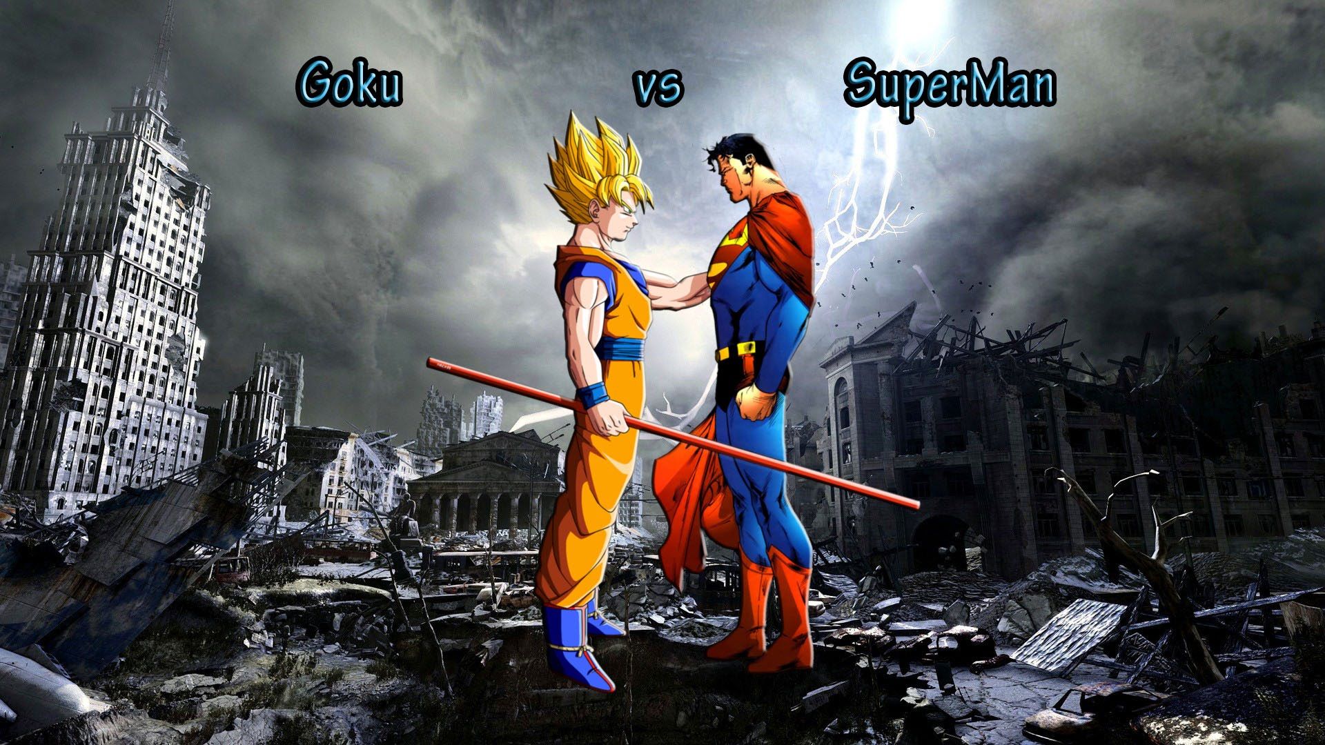 DBZ BT3 |Goku vs SuperMan| - YouTube