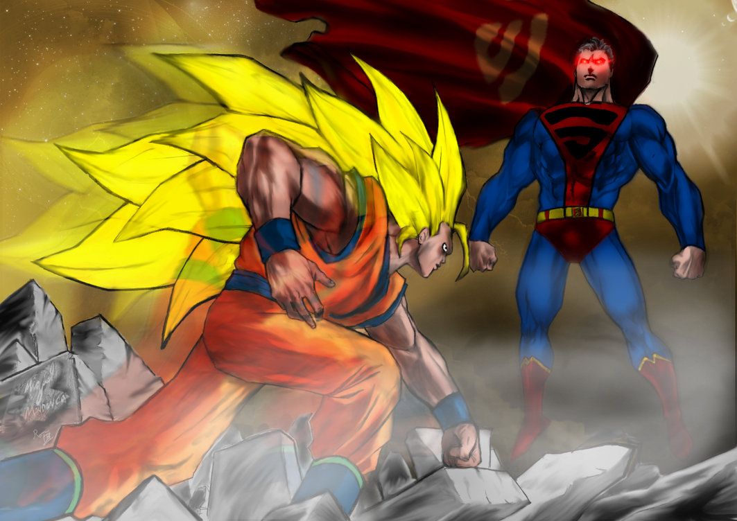 mikemaluk's Goku Vs Superman by WhonOFaKind on DeviantArt