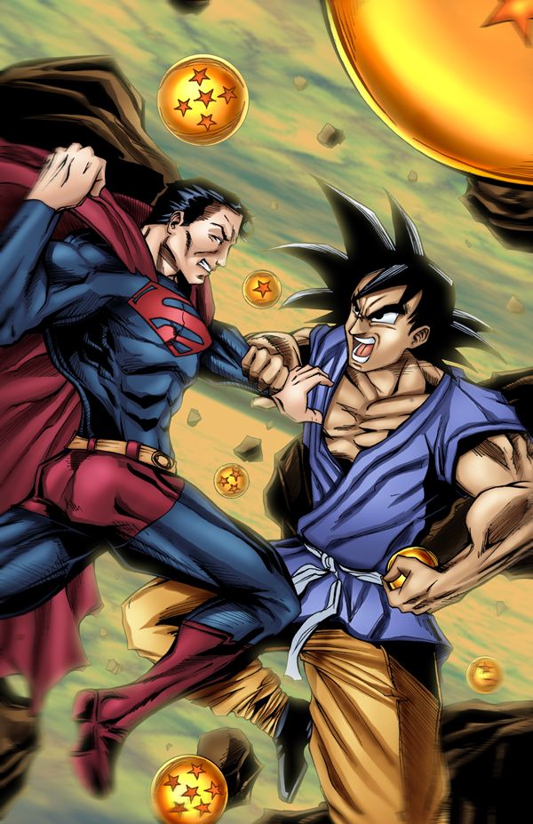 Superman vs Goku by BoredToLife on DeviantArt