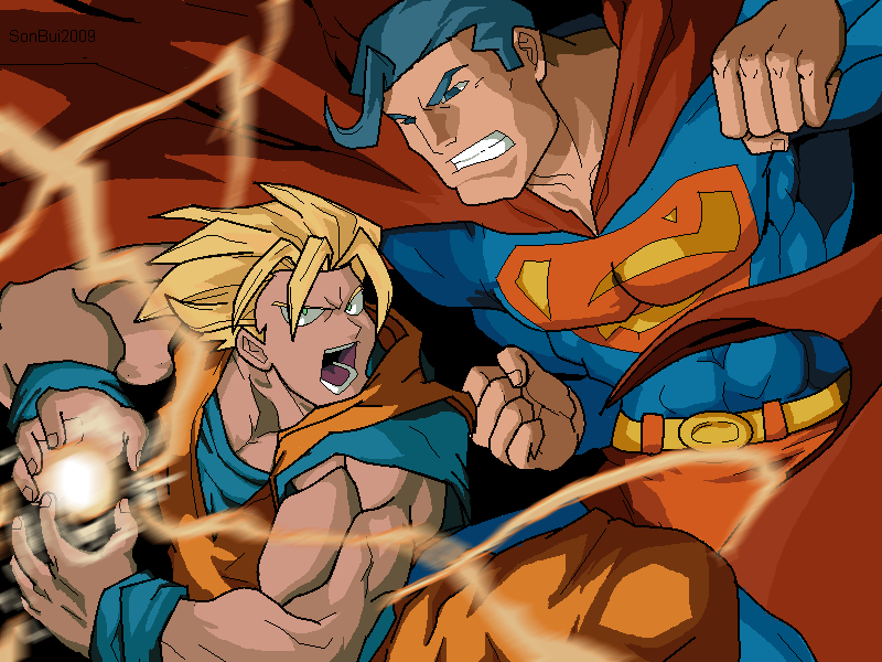Goku Vs Superman You Decide by SonBui on DeviantArt