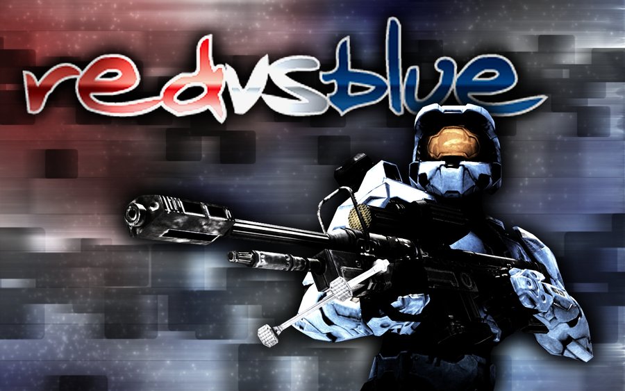 Red vs. Blue by CaptainLaser on DeviantArt