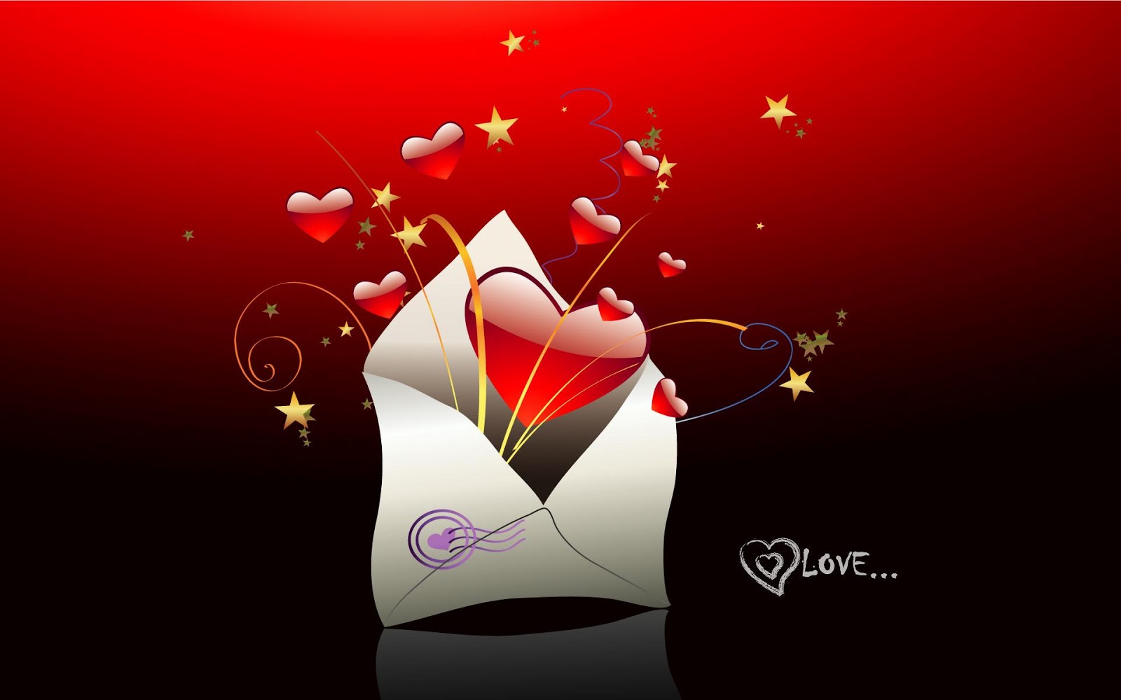 Free 3D Wallpapers Download: I love you wallpaper, i love you