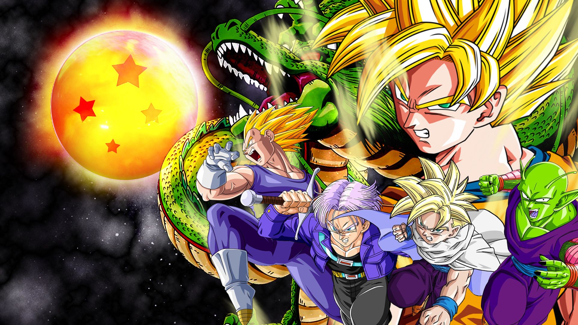 Dragon Ball Z Wallpaper All Characters in High Resolution HD