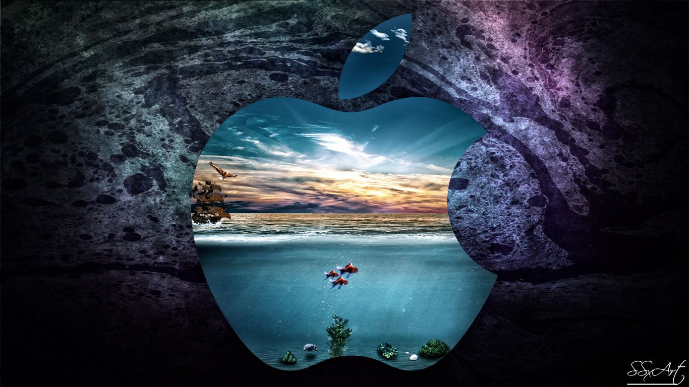 WWDC 2013 Apple event Wallpaper MacBook Air 11inch by SSxArt