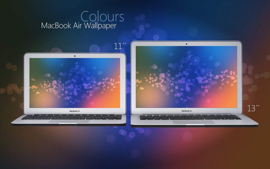MacBook Air Colors Wallpaper by Martz90 on DeviantArt