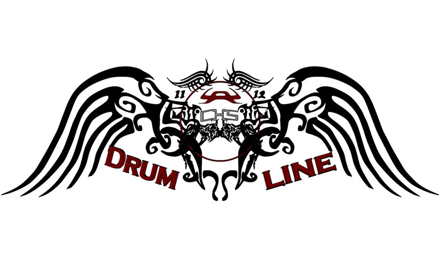 Drumline logo white by knowNothings on DeviantArt