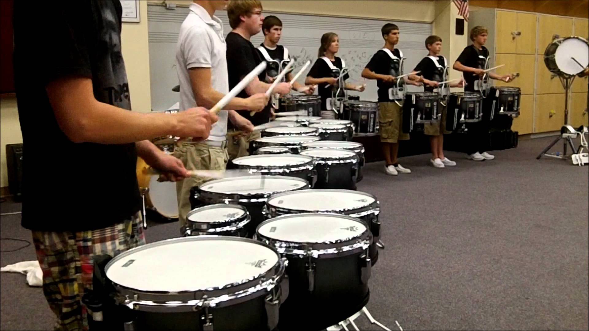 That Wylie Drumline Tenors 11 - 12 - YouTube