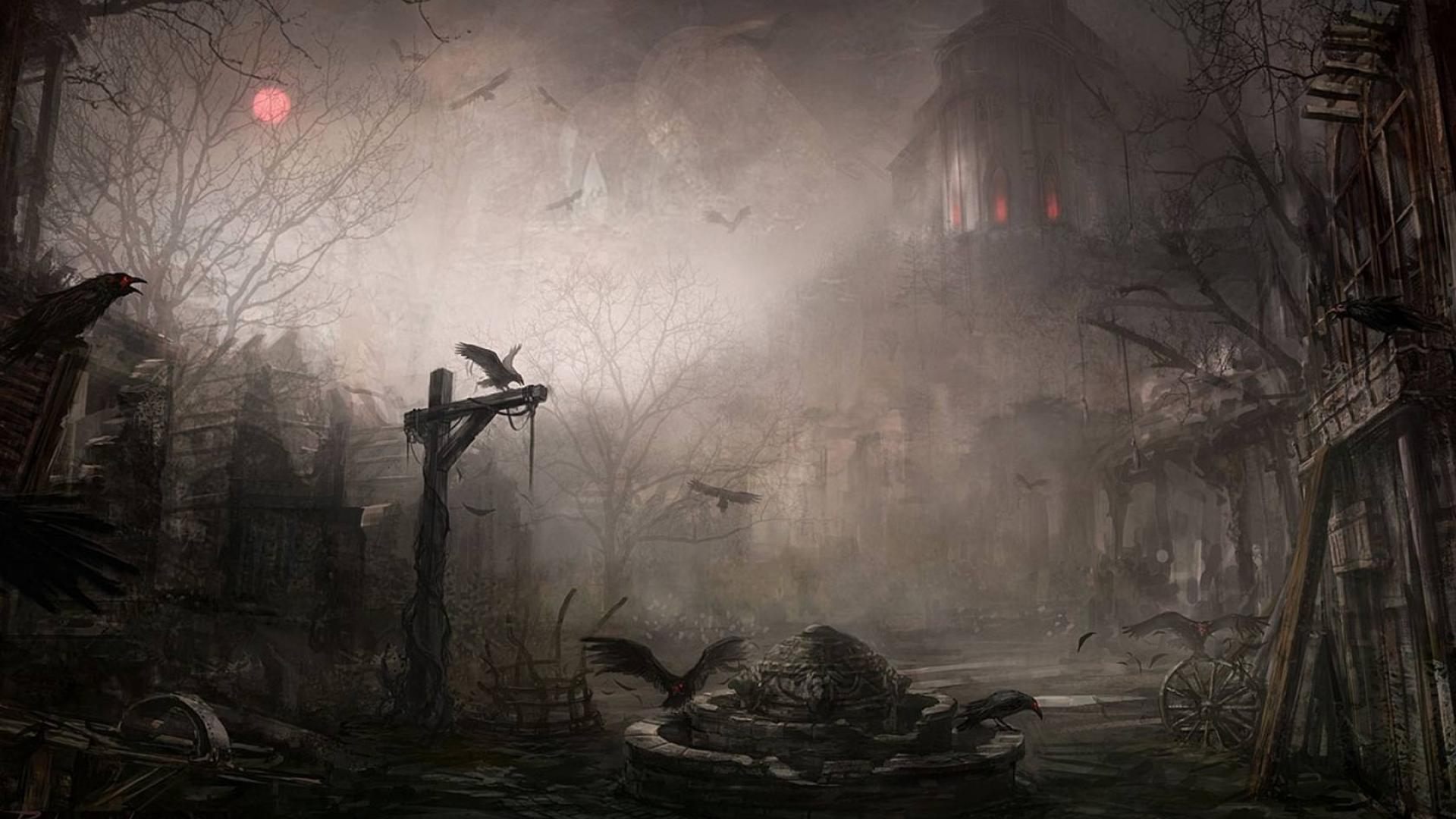 Dark Village, gothic, ghost, 1920x1080 HD Wallpaper and FREE Stock ...