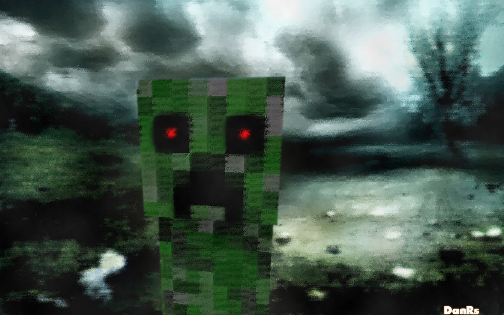 Minecraft Creeper Desktop Backgrounds