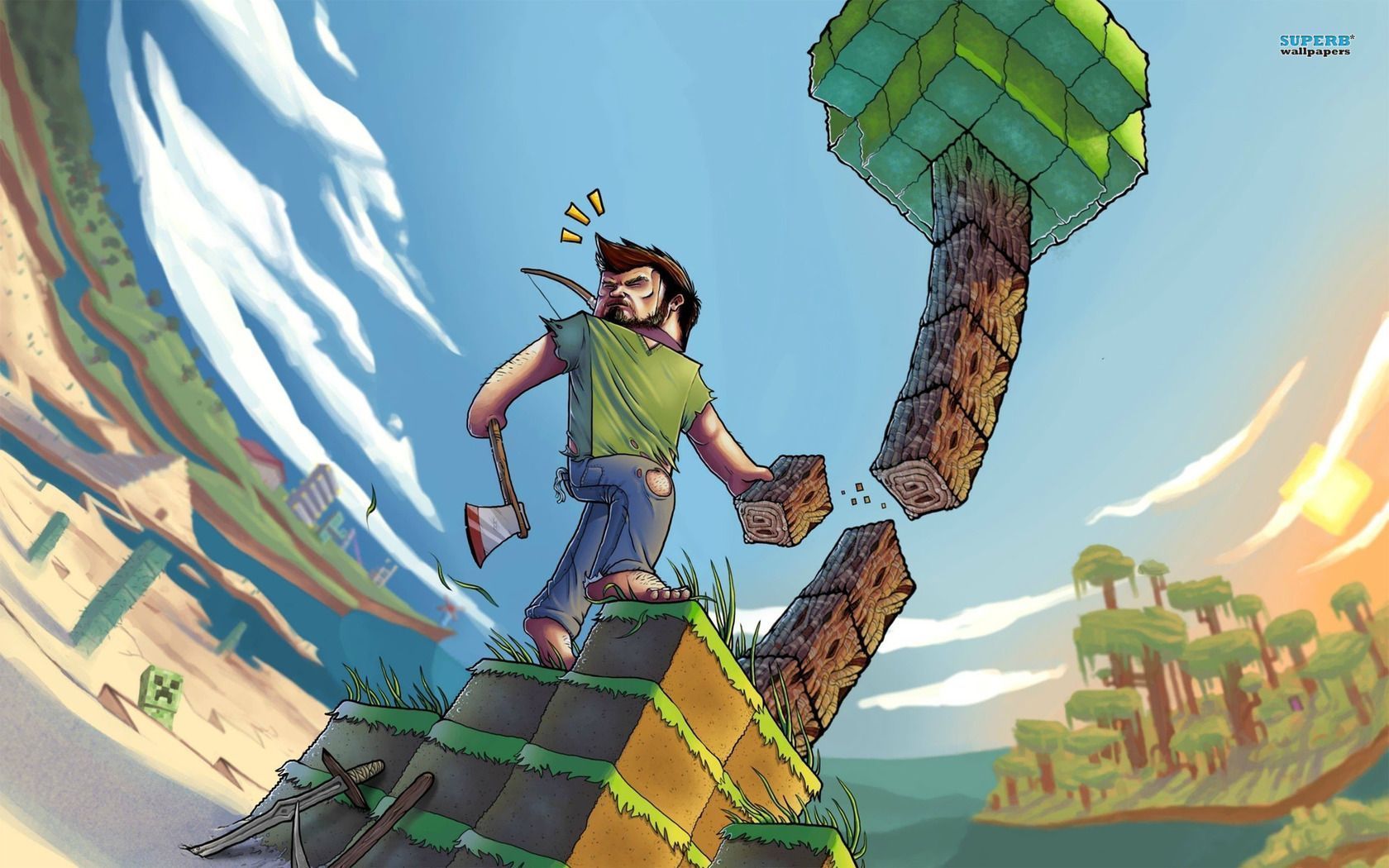 Alt Hi-def Minecraft wallpaper - Game wallpapers - #16313