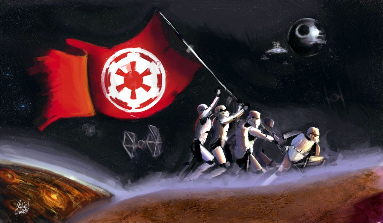 Pikof - star wars wallpaper raise the imperial flag