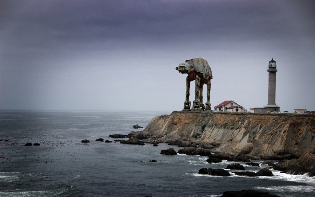 1920 × 1200 AT-AT Imperial Walker Wallpaper | So, this is what I'm ...