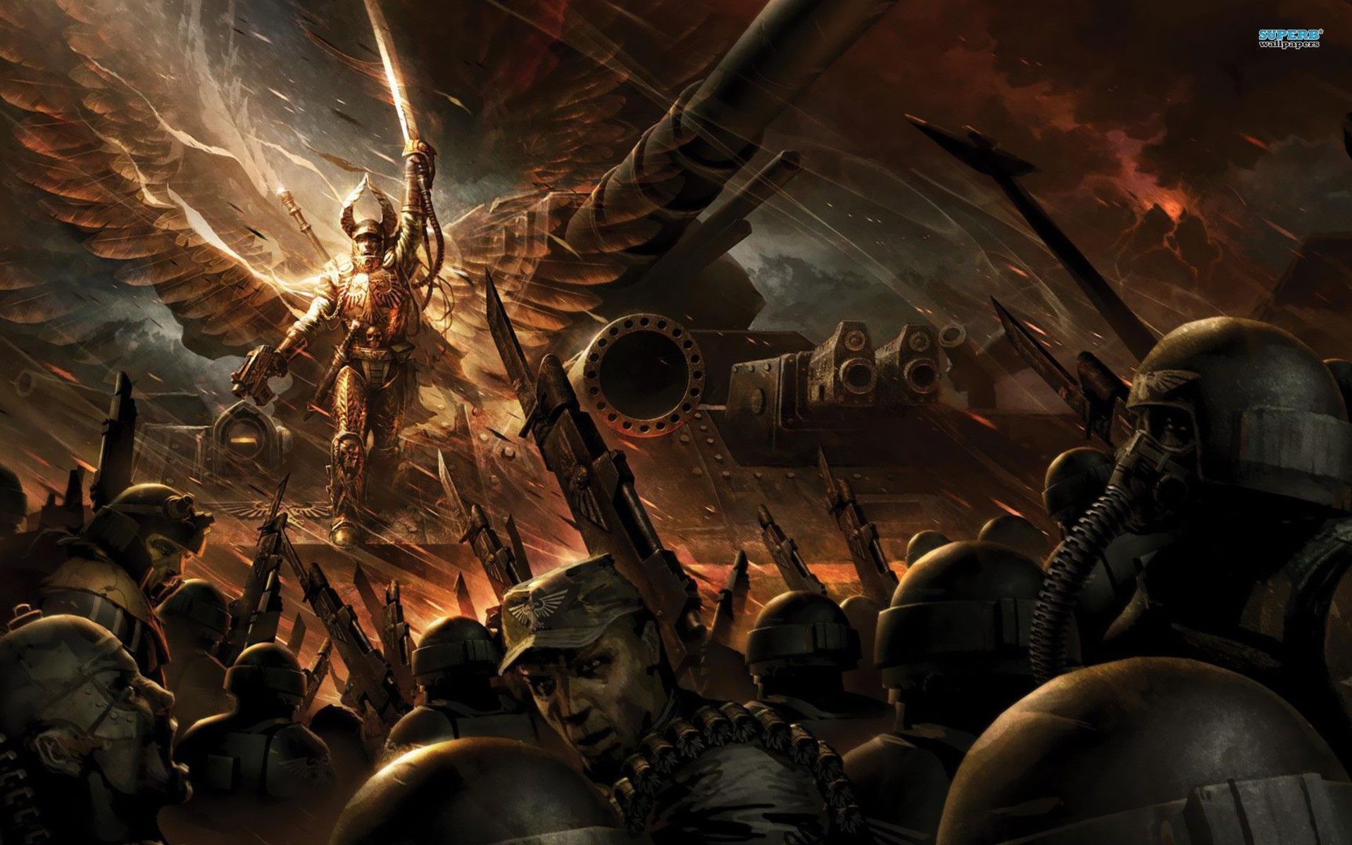 video games, Warhammer, imperial guard, Warhammer 40K :: Wallpapers