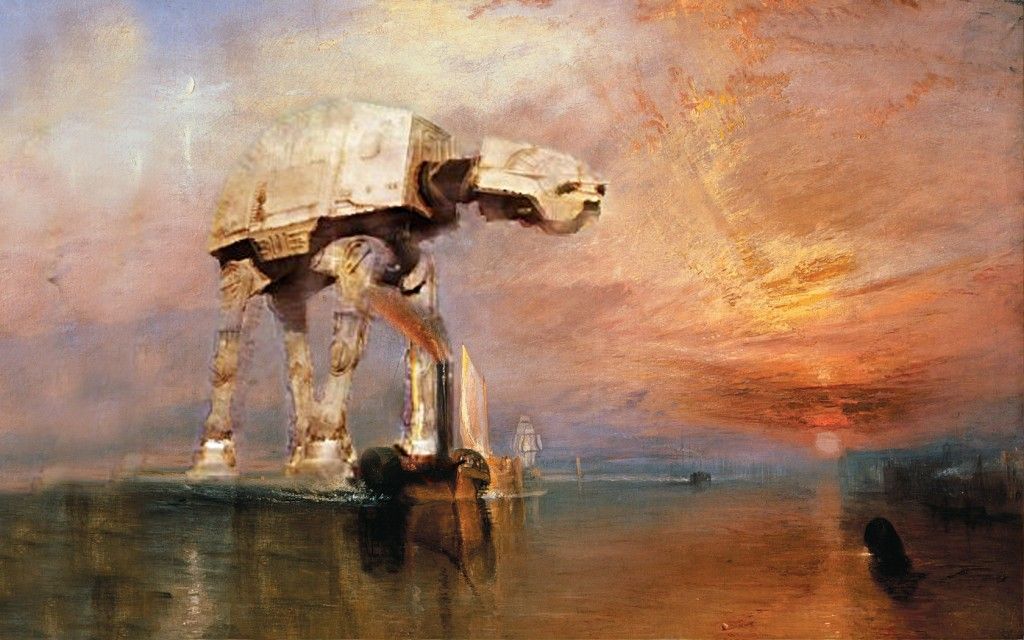 1680 × 1050 AT-AT Imperial Walker Wallpaper | So, this is what I'm ...
