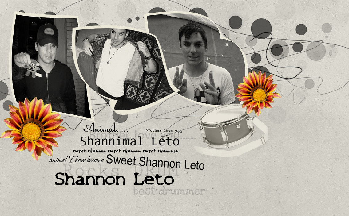 Shannon Leto Collage Wallpaper by TIM MASH on DeviantArt
