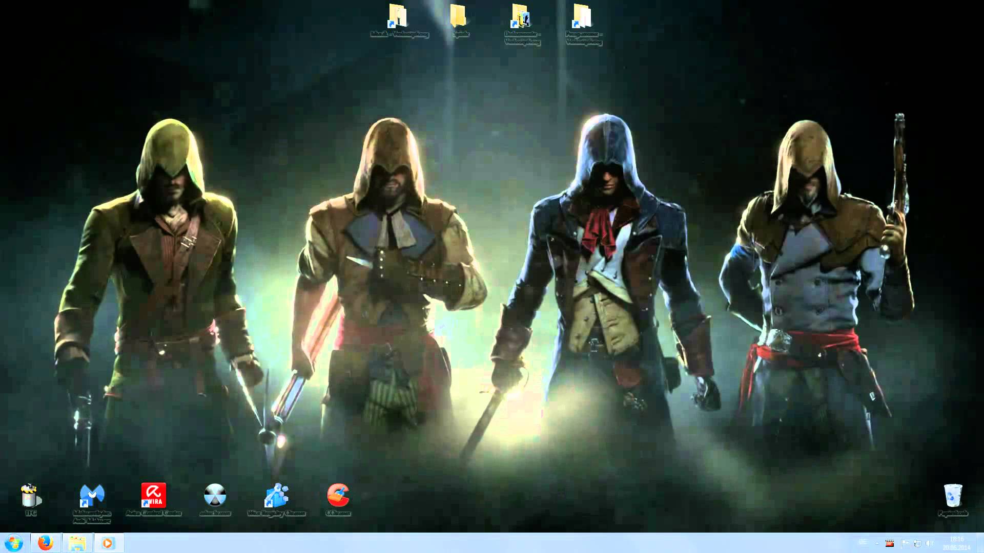 Assassins Creed Unity Animated Desktop Wallpaper Background Full ...