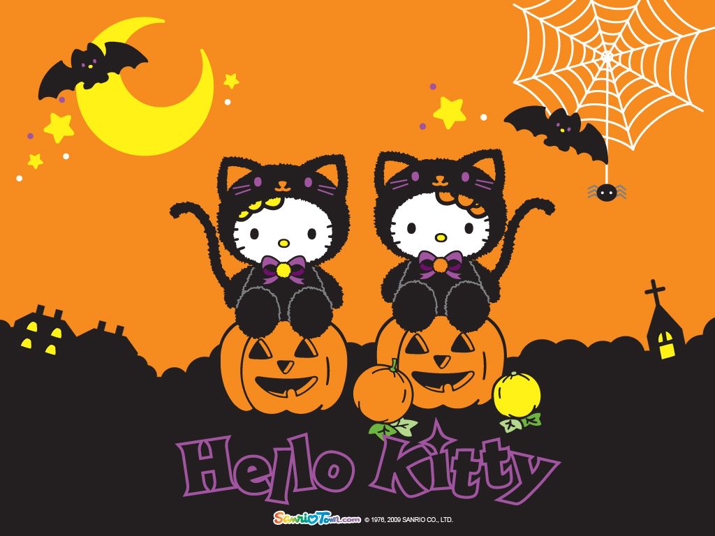 Halloween Hello Kitty Wallpaper HD Wallpaper High resolution