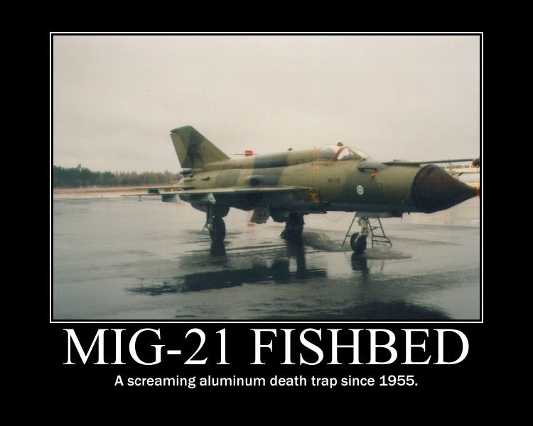 DeviantArt: More Like MiG-21 demotivational poster by jedijaffy14