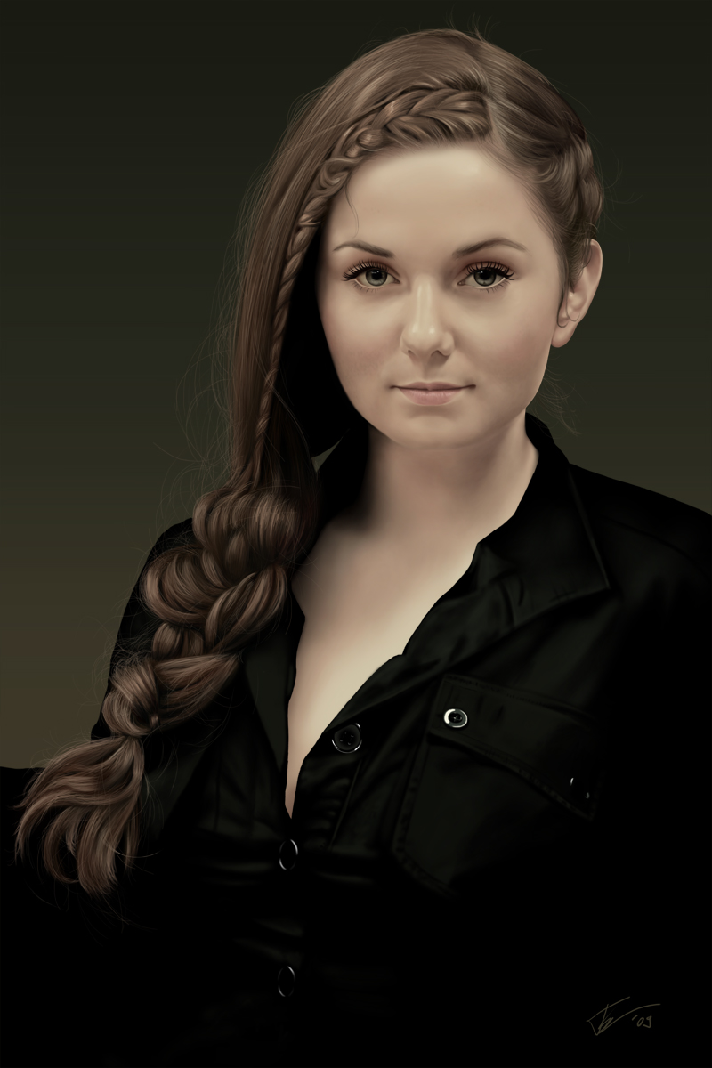 DeviantArt More Like Lena Katina Portrait by EvilFlesh