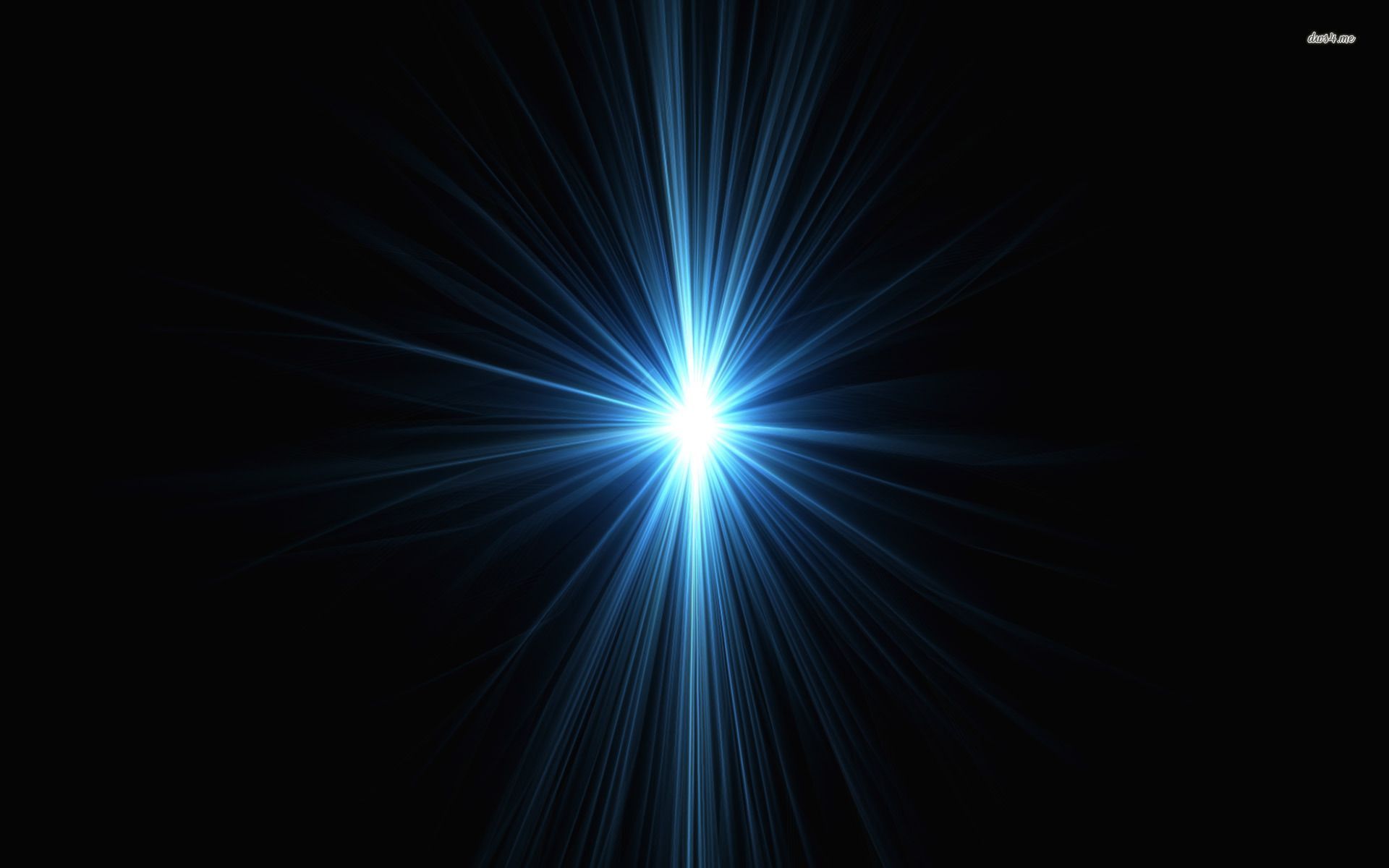 Blue Light Source wallpaper - Abstract wallpapers - #3462