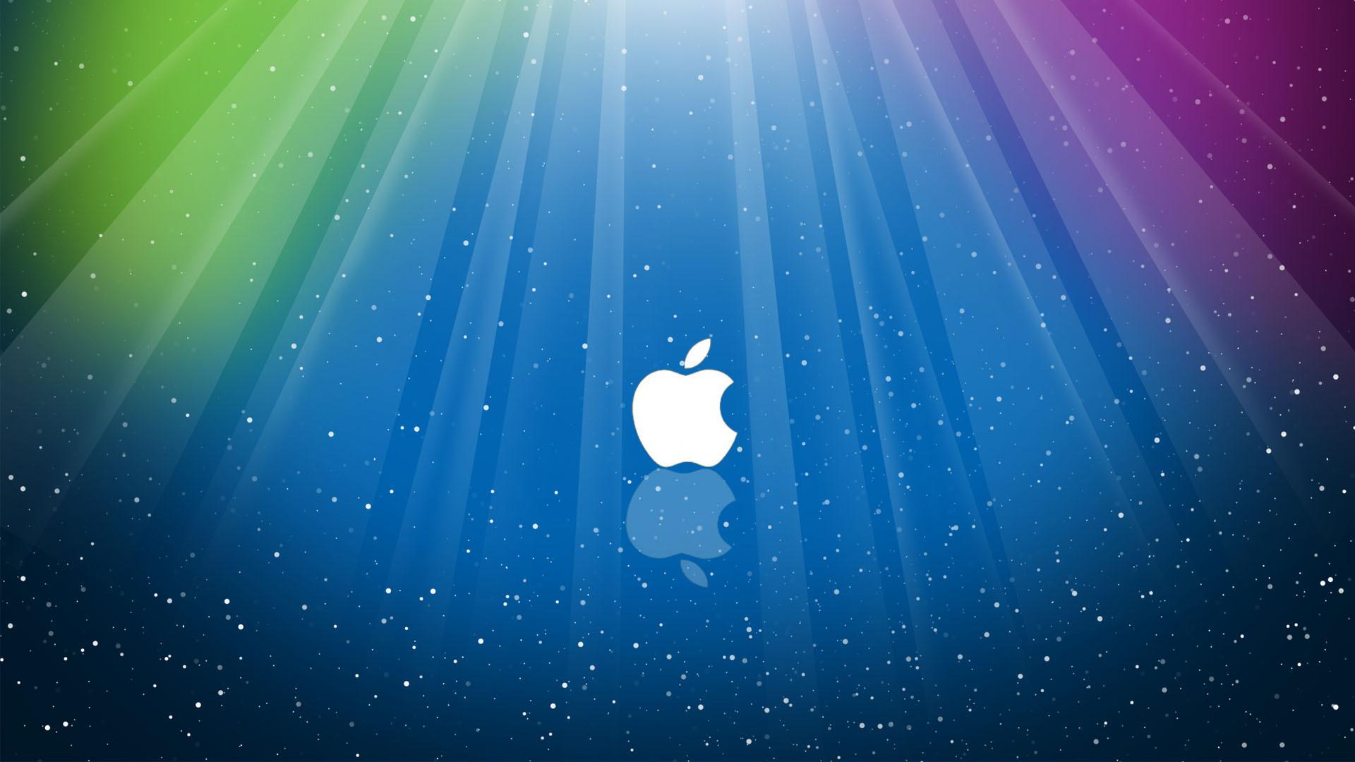 Apple under the blue light HD desktop wallpaper : Widescreen ...