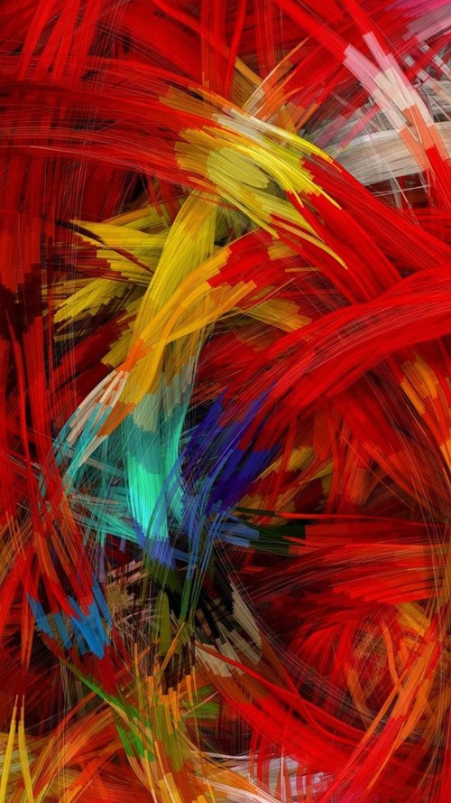 Cool Abstract Colorful Animated Phone Wallpaper Free Download | HD ...
