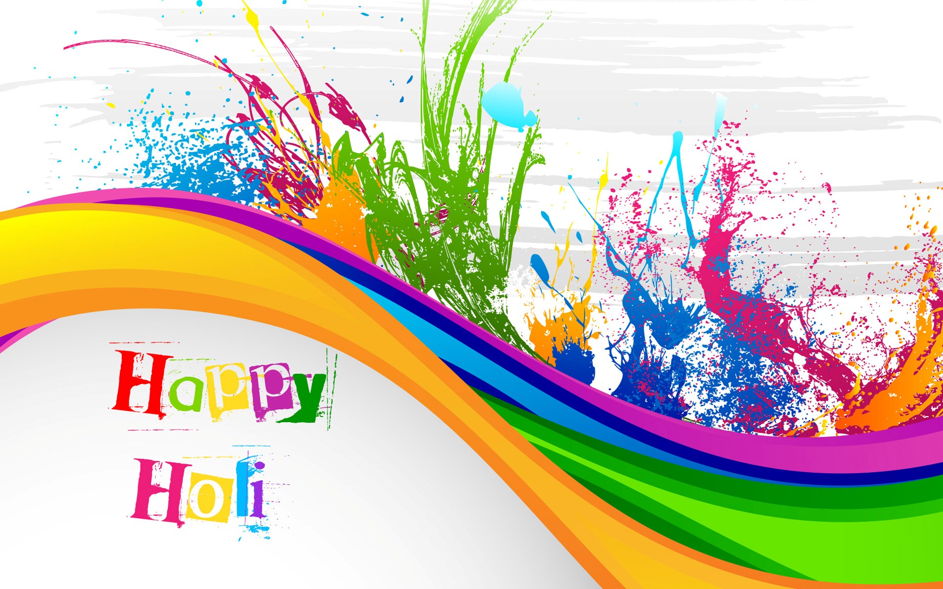 Happy Holi Festival of Indian Colors High Quality Desktop ...