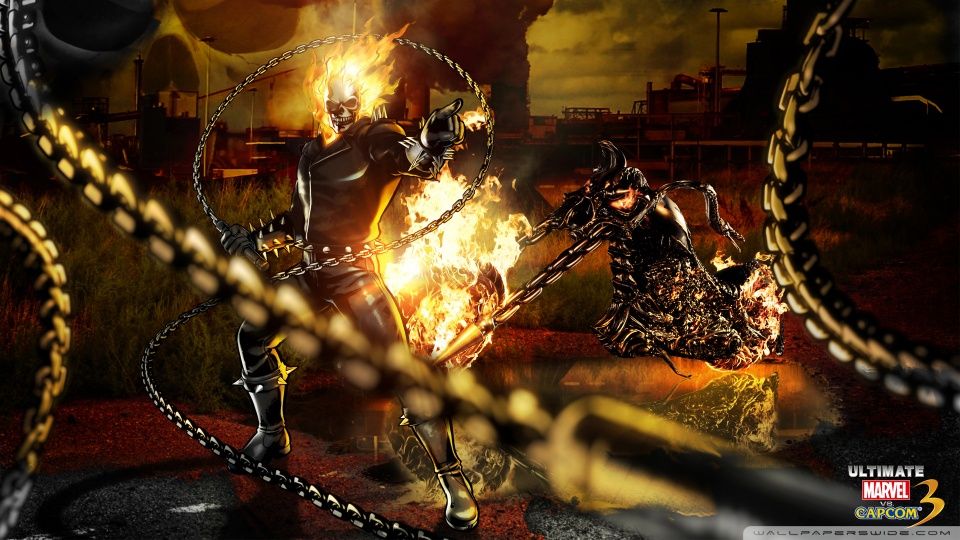 Marvel vs Capcom 3 - Ghost Rider HD desktop wallpaper : Widescreen ...