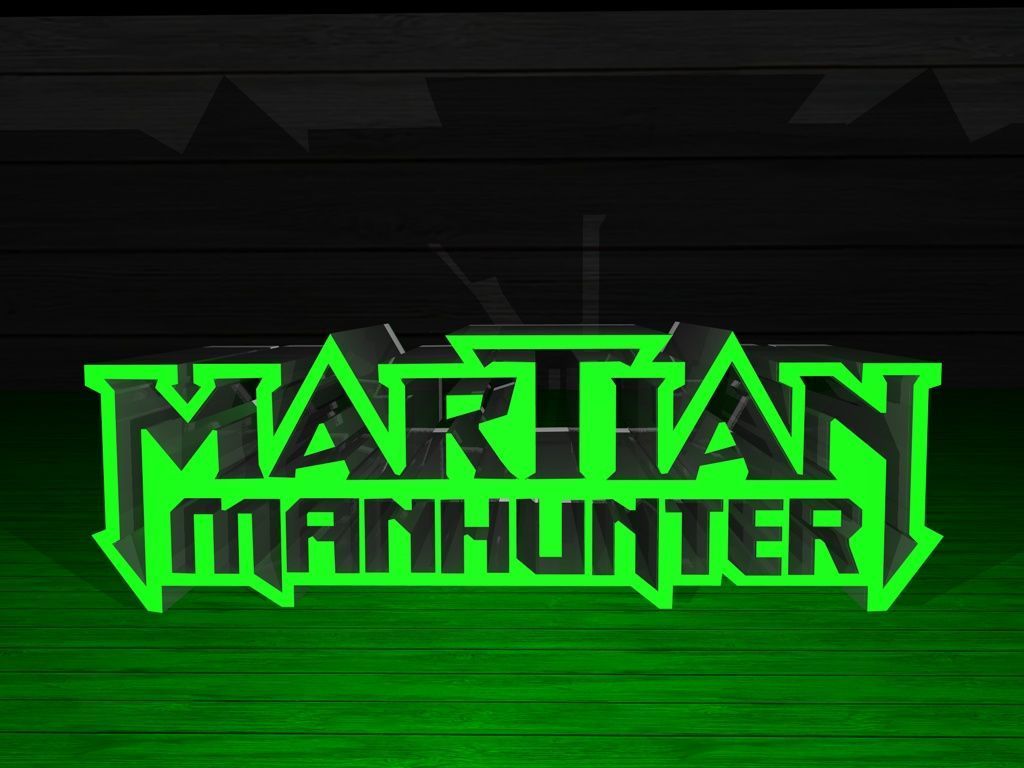 Martian Manhunter 3D Logo by emerio on DeviantArt
