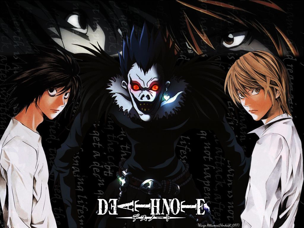 Download Walls Animes Death Note Wallpaper 1024x768 Full HD