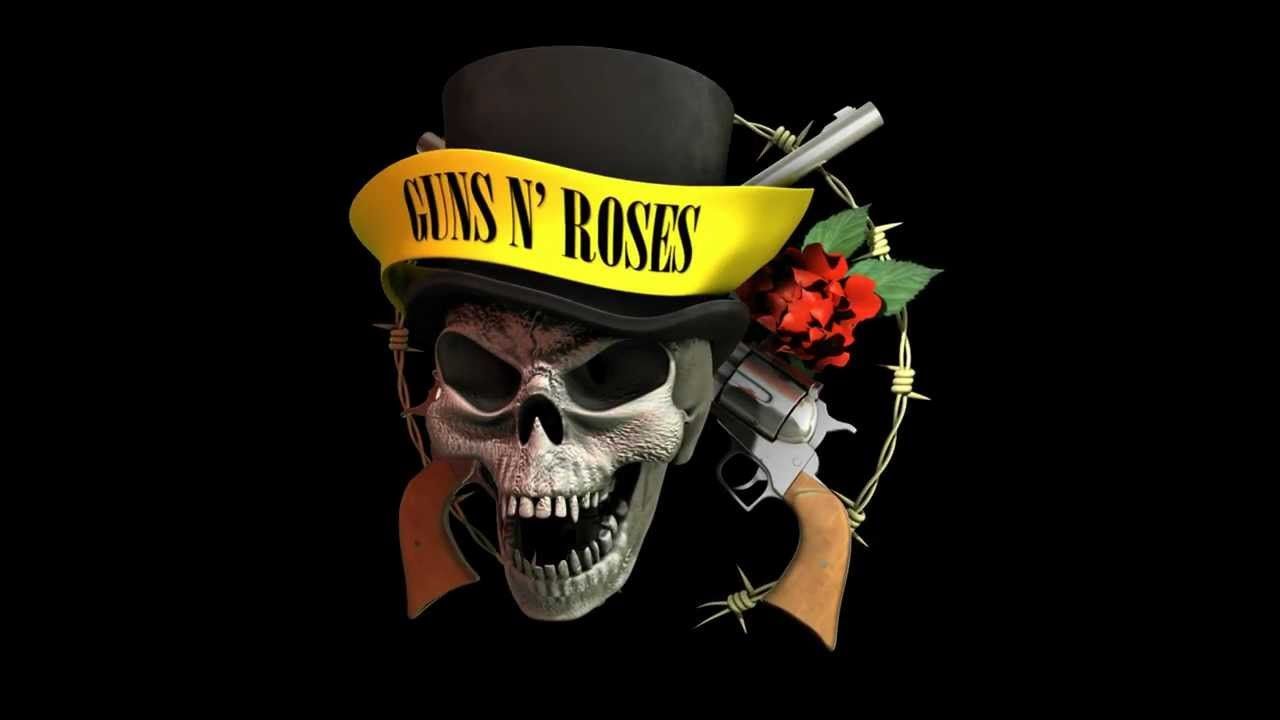 3D Maya Guns N' Roses logo rotation - YouTube