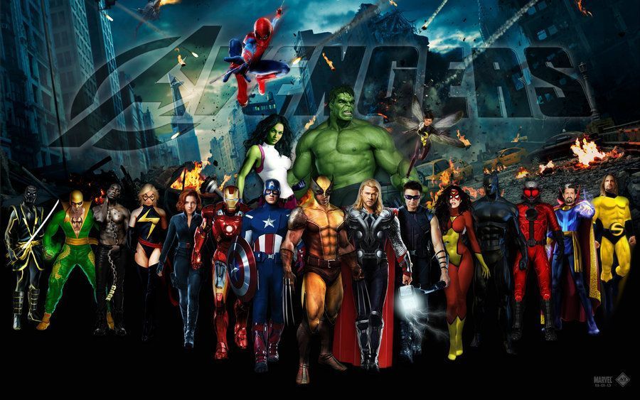 The Avengers Dream Team Wallpaper #1184 Wallpaper | Download HD ...