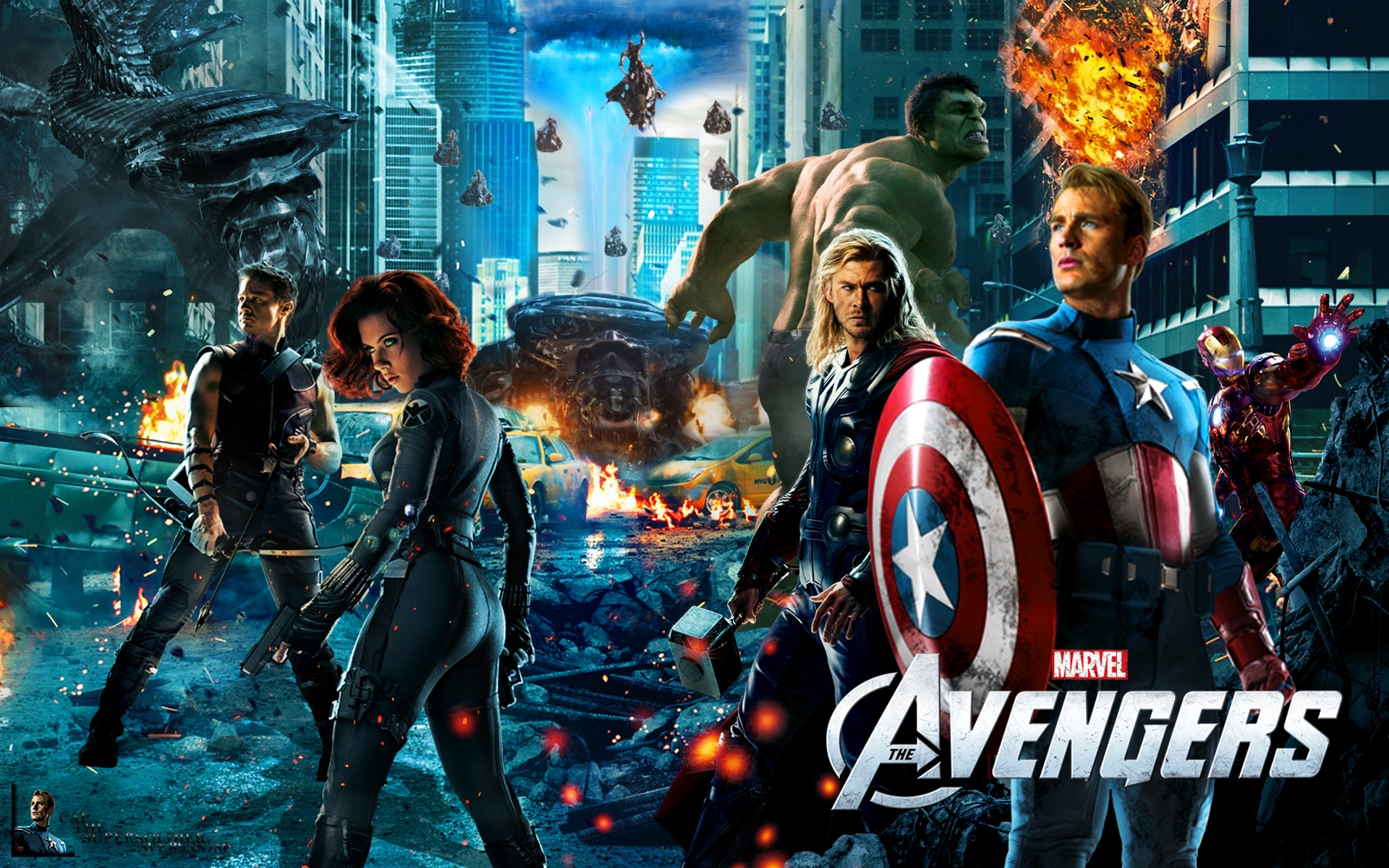 Download Hd Wallpapers Of Avengers Group 95