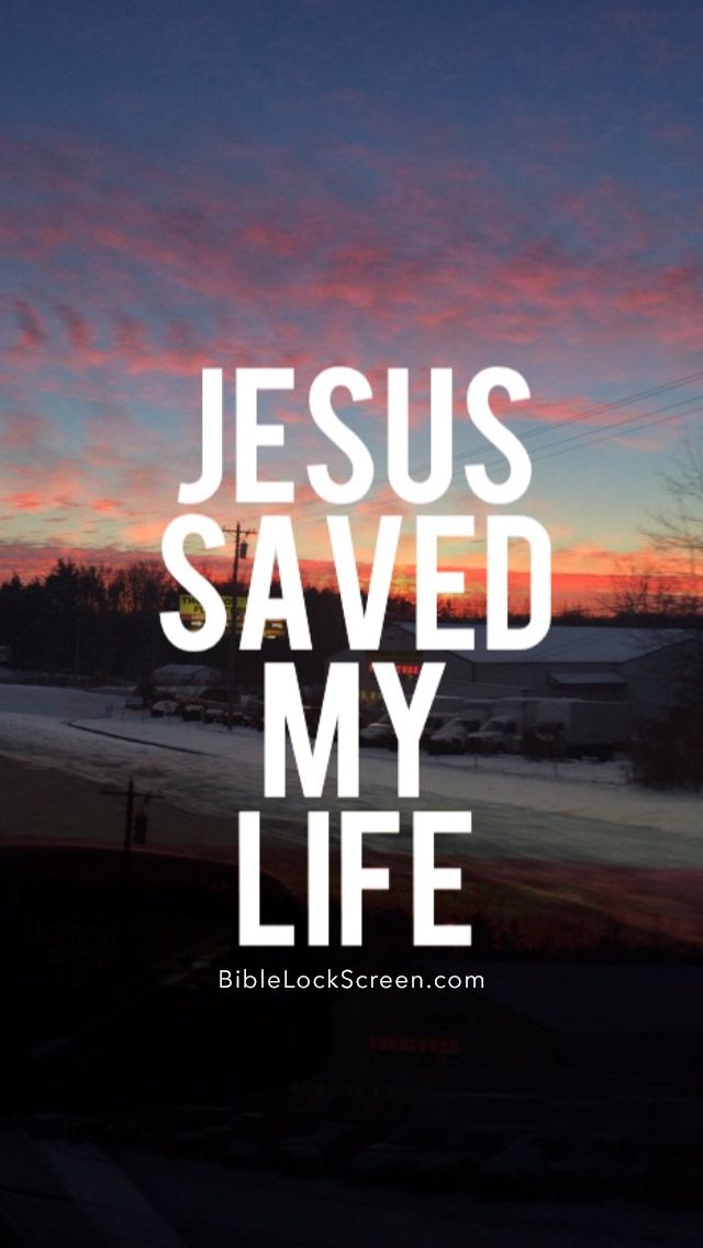 Jesus Saves (iPhone 5 wallpaper) | BibleLockScreen.com