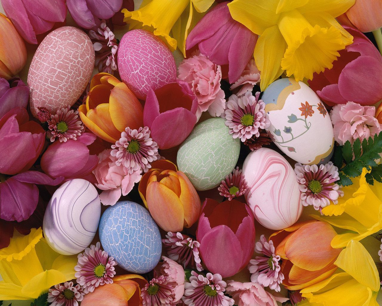Download Flower Easter Egg And Flower Wallpaper | Full HD Wallpapers