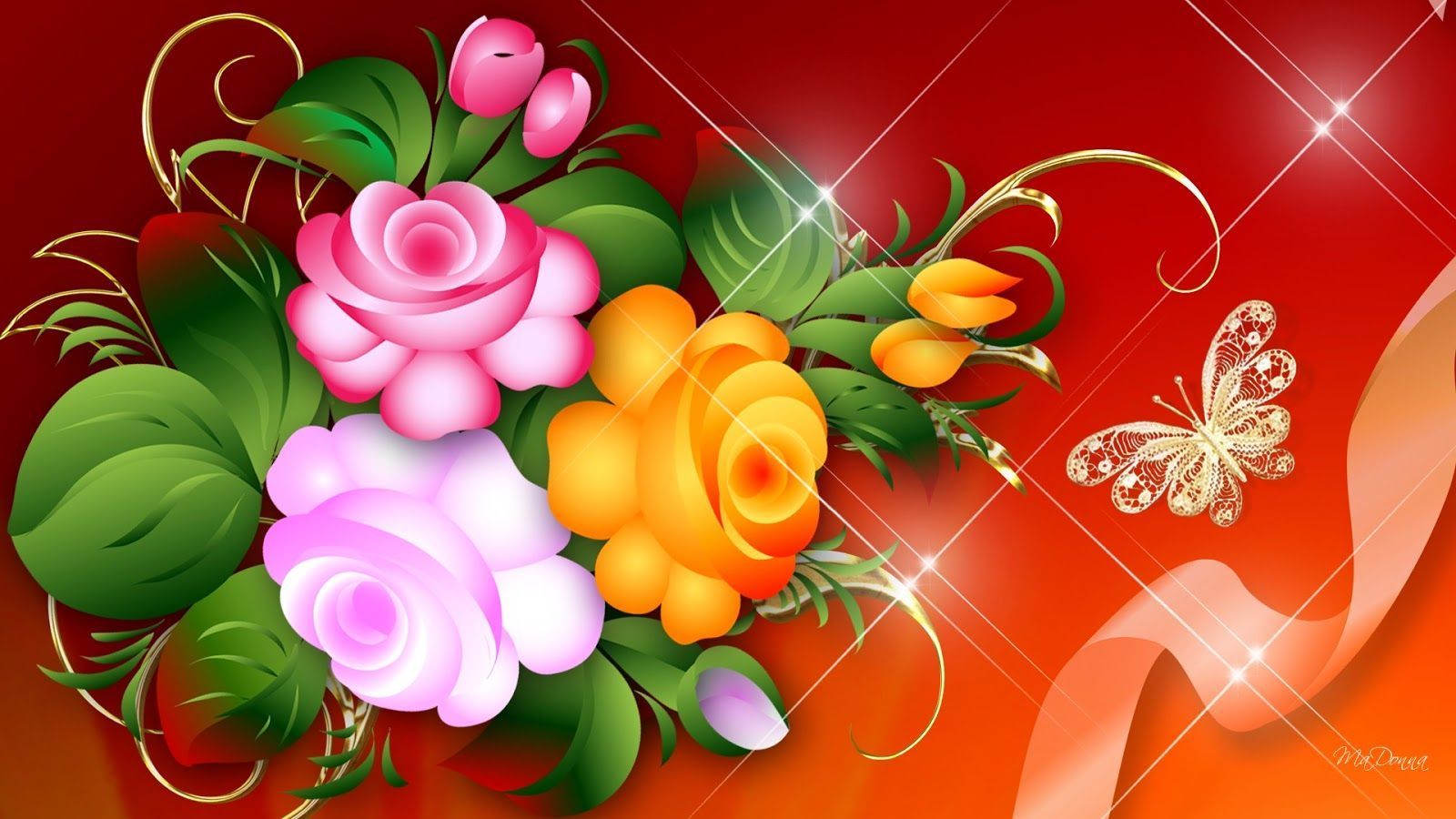 Bright flower wallpaper - beautiful desktop wallpapers 2014