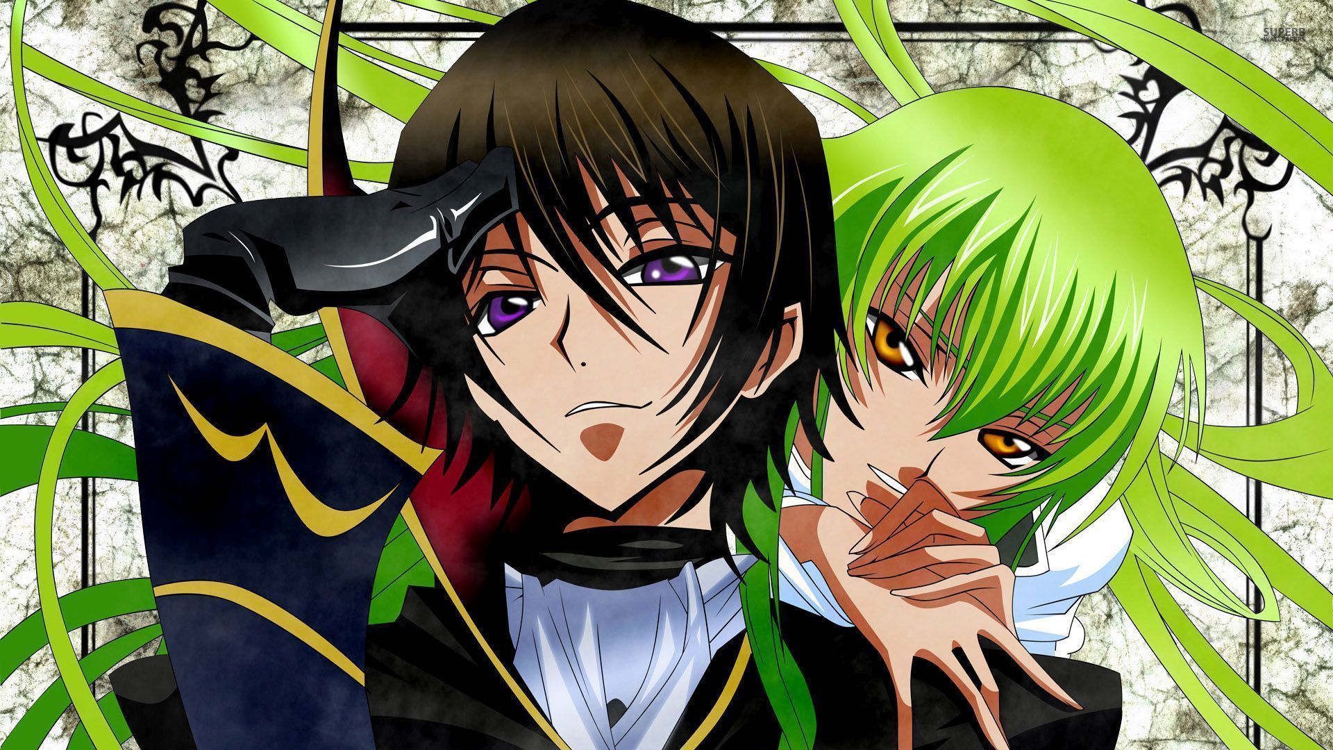 C.C. and Lelouch Lamperouge - Code Geass wallpaper - Anime ...