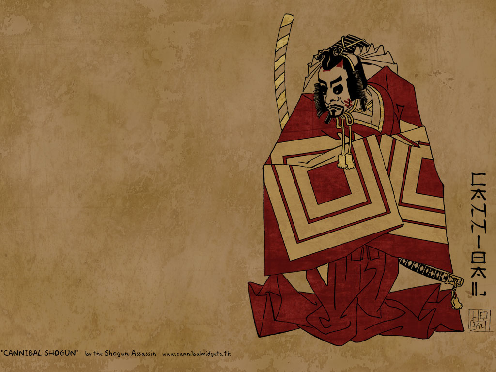 Cannibal Shogun Wallpaper by thereverend3k on DeviantArt