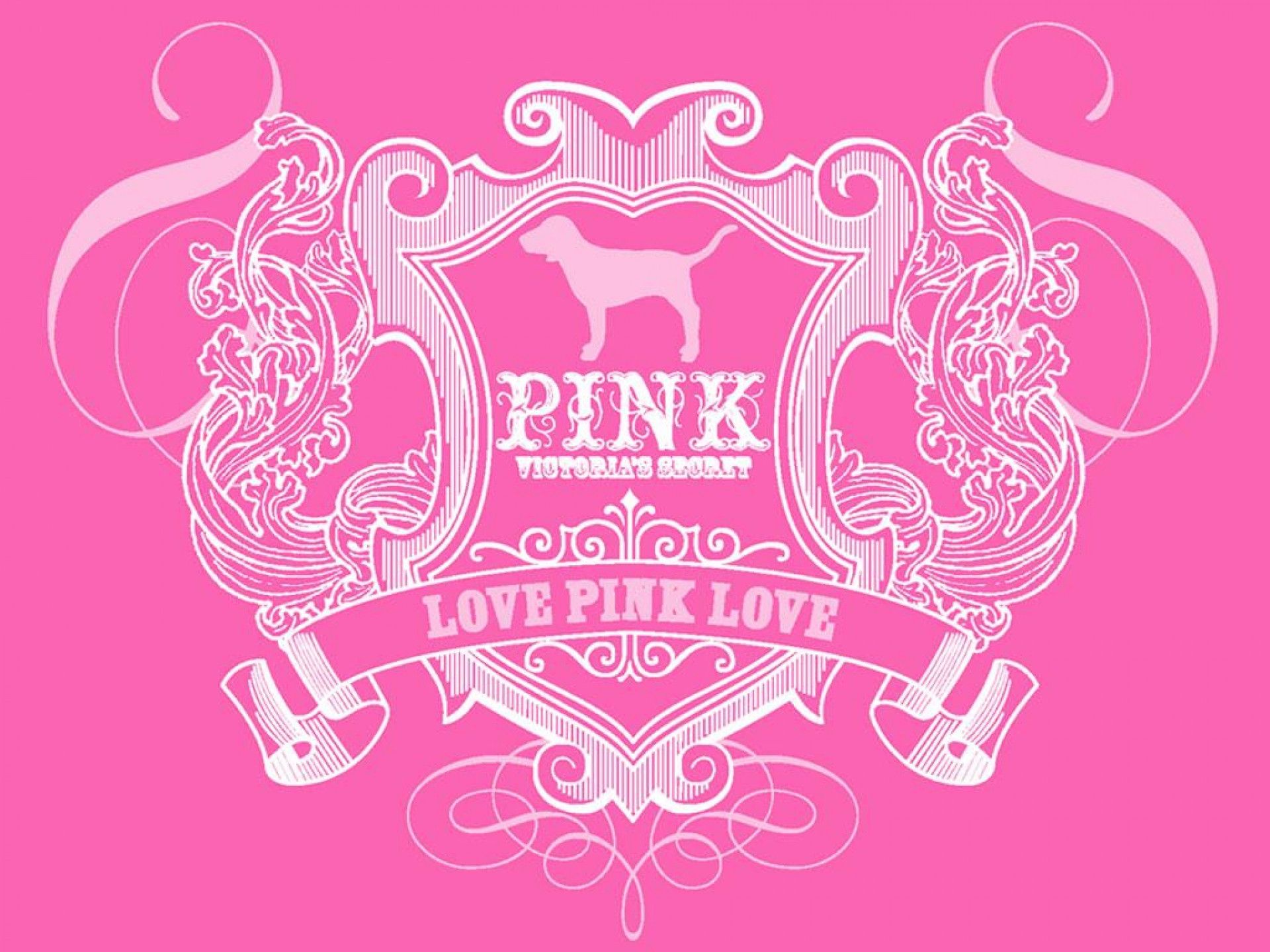 Love Pink Vs Wallpaper High Resolution for Desktop - Uncalke.com