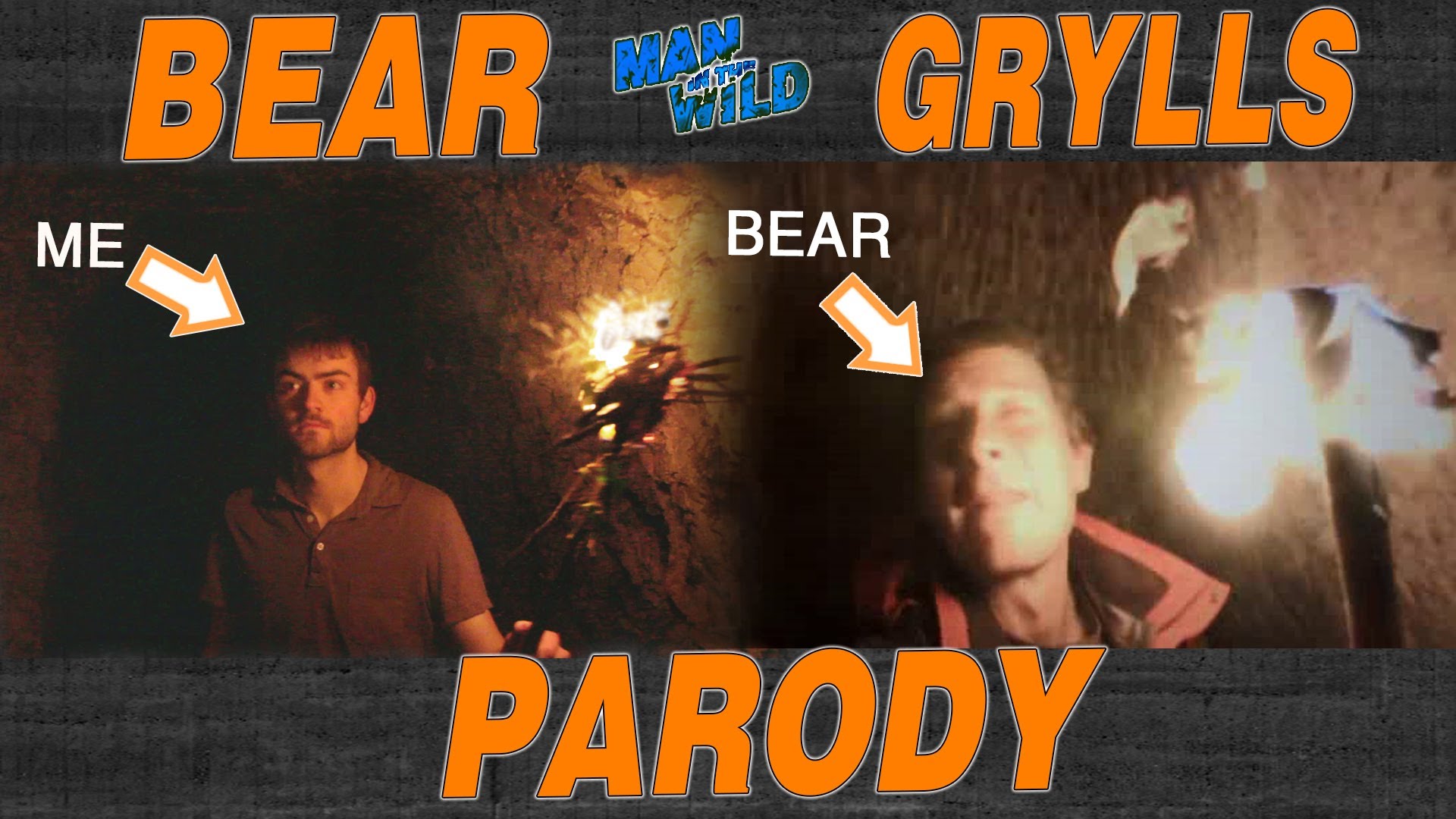 Bear Grylls: Man vs Wild Parody - YouTube