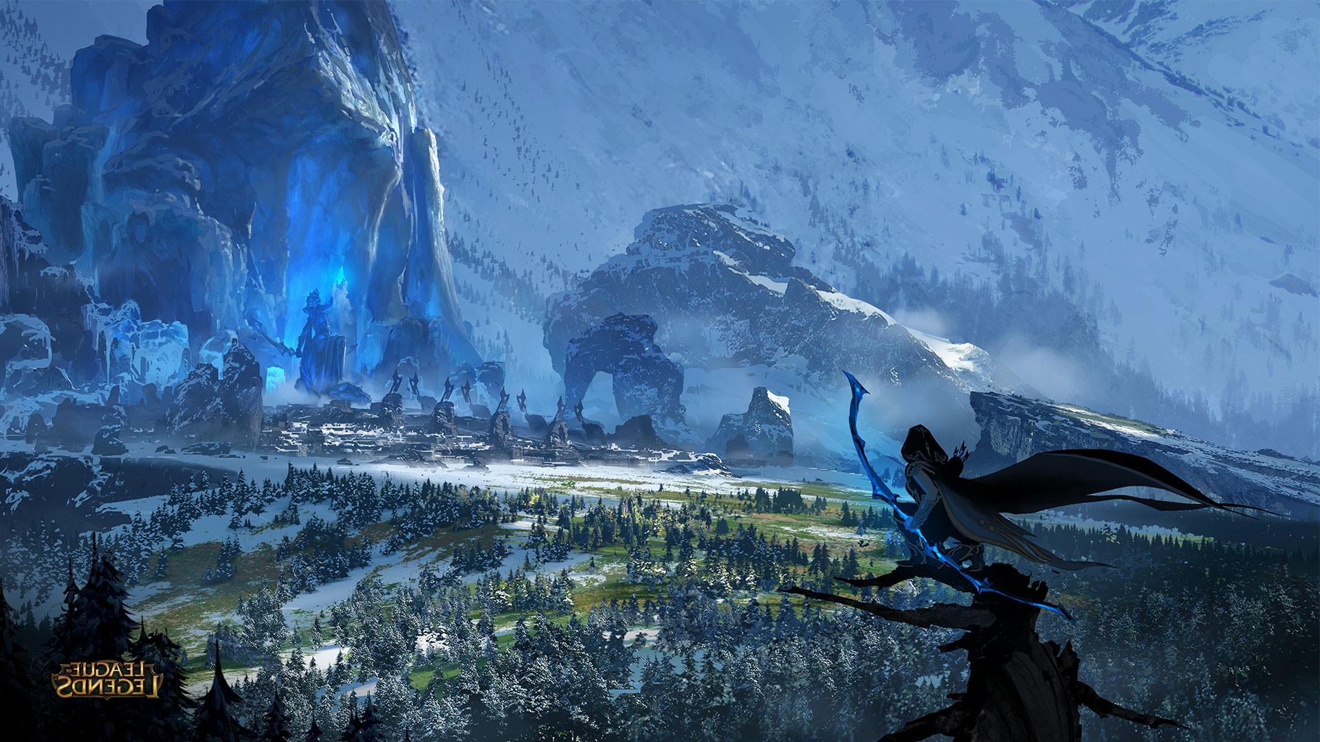 bows, Ruin, Landscape, Ashe, League Of Legends Wallpapers HD ...