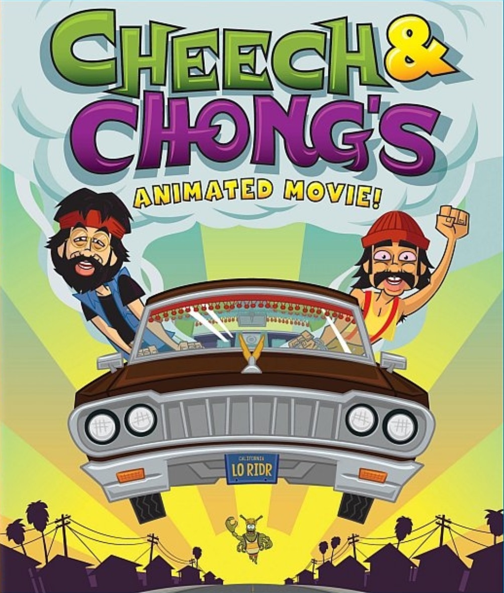 Cheech & Chong's Animated Movie Poster Wallpaper HD | Wallpicshd