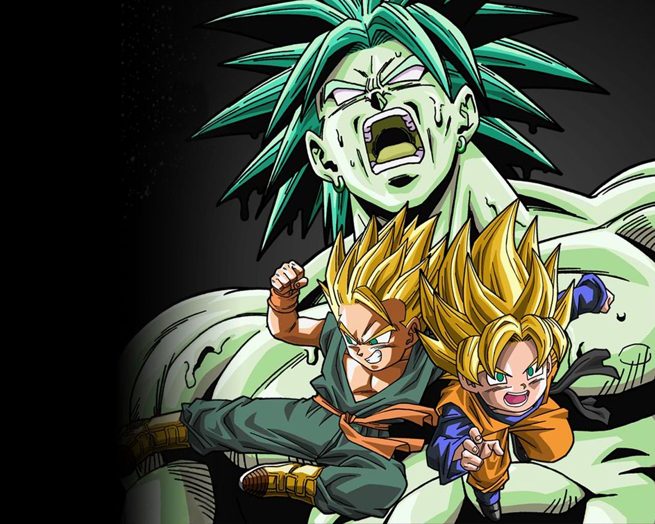 Pictures > dragon ball z goten and trunks vs broly
