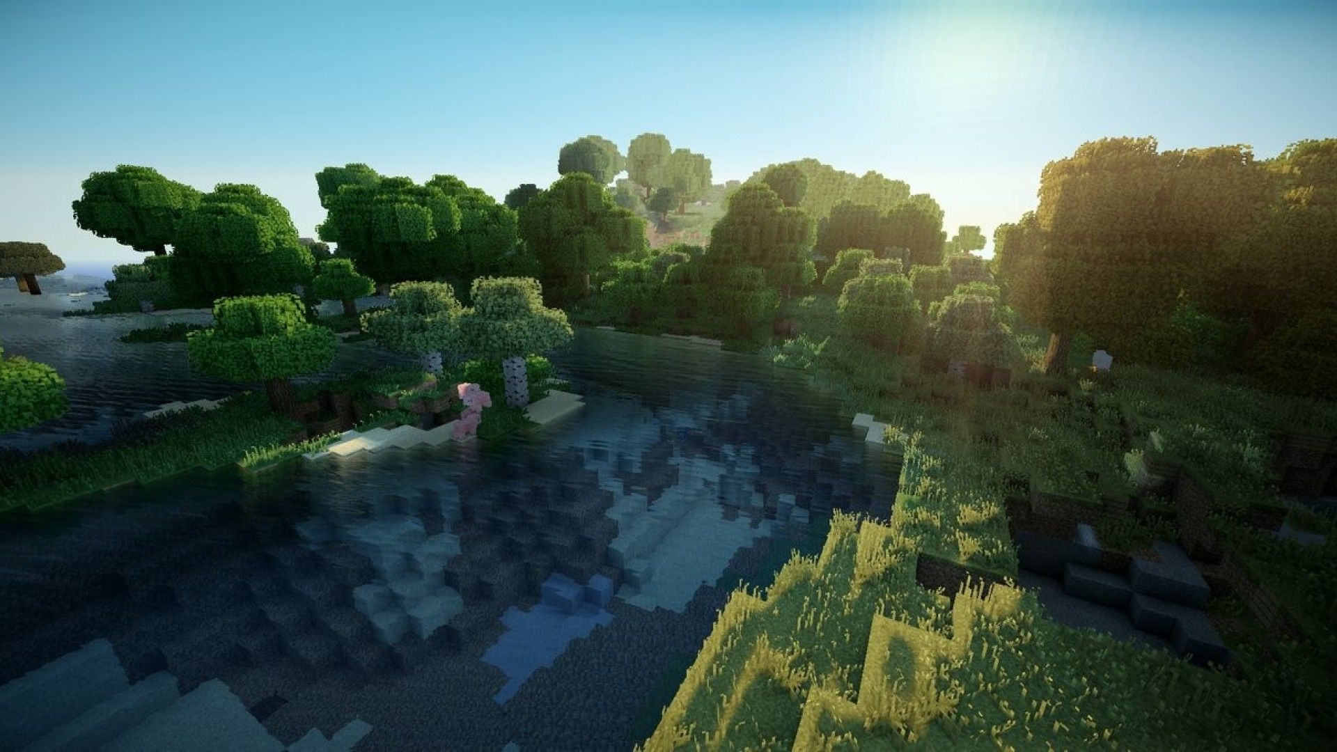 River Minecraft Game Wallpaper Hd Skilal | Great Wallpapers