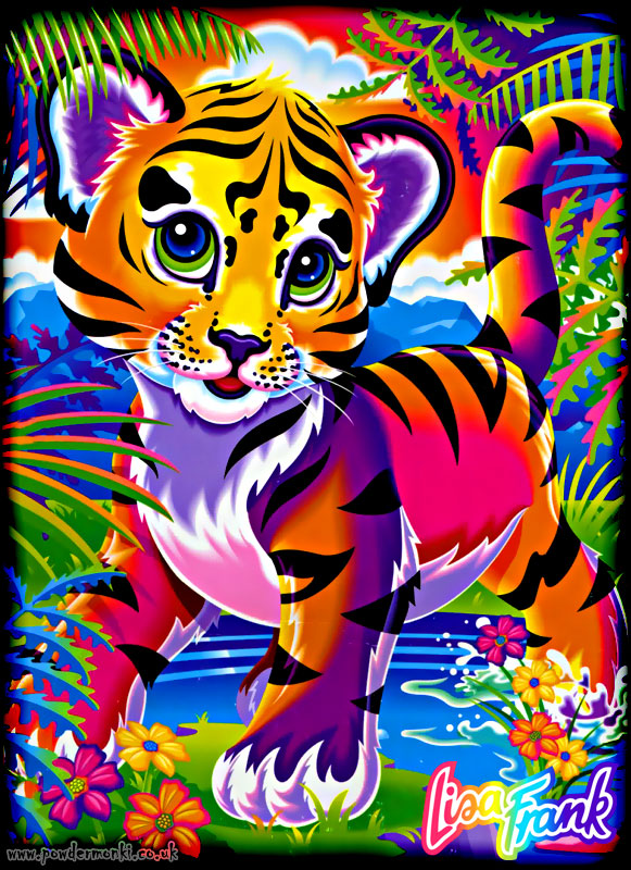 Lisa Frank lion wallpaper by Narwhalled  Download on ZEDGE  761a