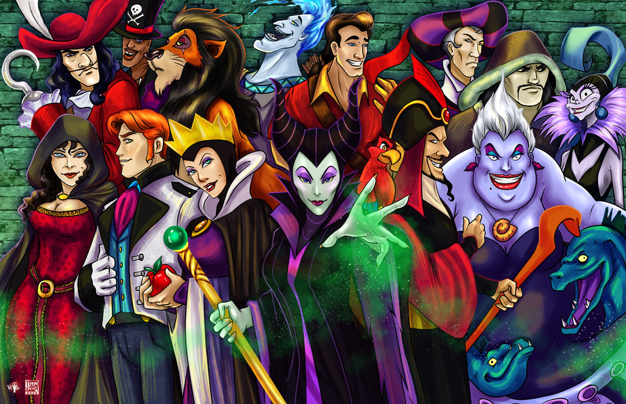 Disney Villains Wallpaper by disneyfreak19 on DeviantArt
