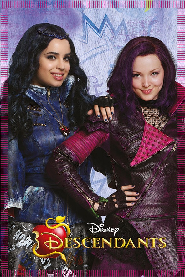 Image - Mal & Evvie promo wallpaper.jpg - Disney Wiki - Wikia