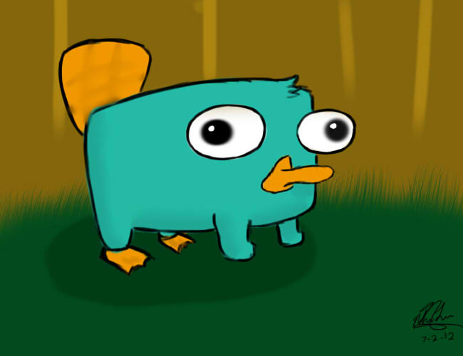 Baby Perry the Platypus by nhiluu97 on DeviantArt