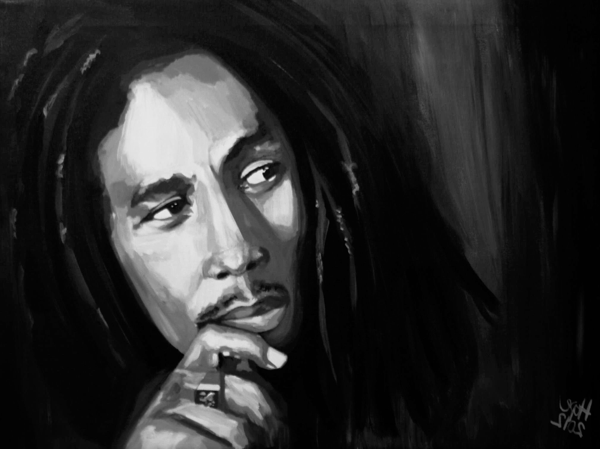 Bob Marley Quotes Wallpaper HD Wallpaper | Celebrities Wallpapers
